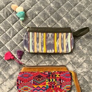 Nena & Co. Multicolor Patterned Clutch Set